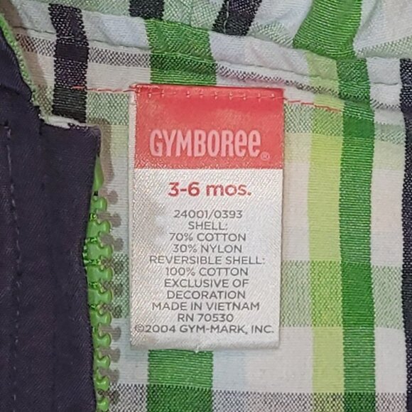 ❄️ 3-6m | Reversible Zip-Up Jacket - Picture 4 of 4